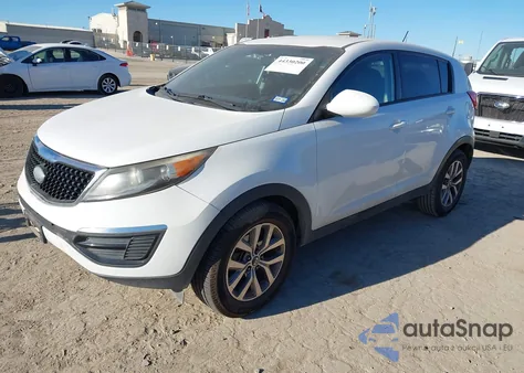 2015 Kia Sportage Lx from USA, damaged, VIN KNDPB3AC8F7670642